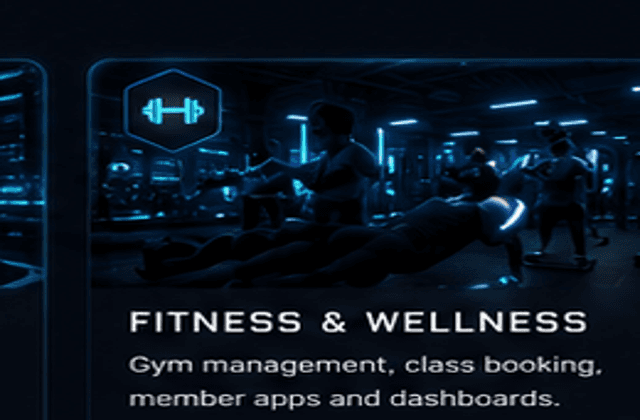 Fitness & Wellness industry website systems by Alcatrax Technologies