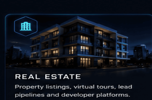Real Estate industry website systems by Alcatrax Technologies